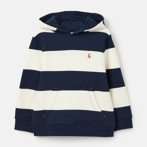 Burlton Stripe Hooded Sweatshirt 2-12 Years