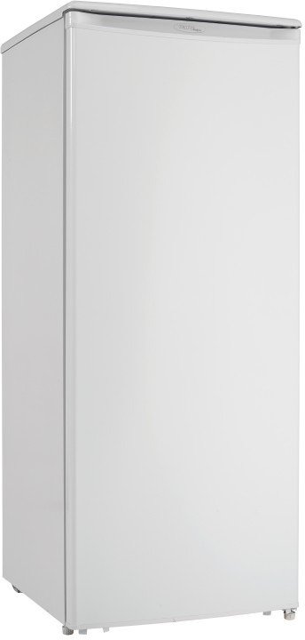 DUFM101A2WDD 24 Inch Upright Freezer with 10.1 Cu. Ft. Capacity, Energy Star, 3 Quick Freeze Shelves, 2 Adjustable Legs, Scratch Resistant and Mechanical Thermostat