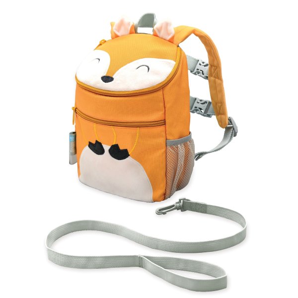 On The Goldbug Fox Backpack Harness with Removable Tether