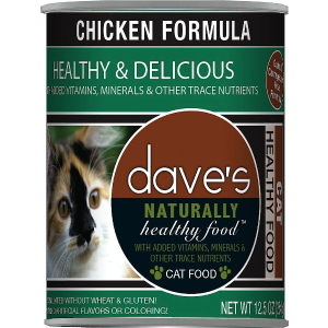 Dave's Pet Food Naturally Healthy Grain-Free Chicken Formula Canned Cat Food