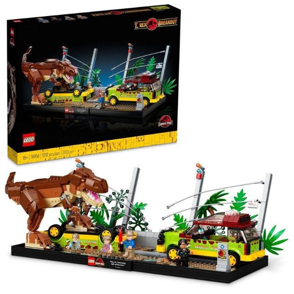 Jurassic Park T. rex Breakout 76956 Building Kit