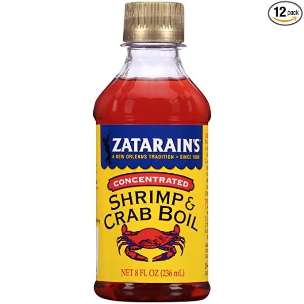 Zatarain's 浓缩海鲜调味料 8oz 12瓶