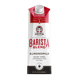 Califia Farms - Almond Milk, Original Barista Blend, 32 Oz (Pack of 6)