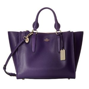 COACH Smooth Leather Crosby Carryall