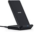 Amazon.com: Anker Wireless Charger, PowerWave Stand, Qi-Certified for iPhone SE, 11, 11 Pro, 11 Pro Max, XR, Xs Max, XS, X, 8, 8 Plus, 10W Fast-Charging Galaxy S20 S10 S9 S8, Note 10 Note 9 (No AC Adapter)