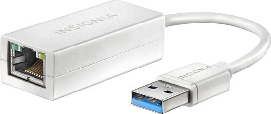 Insignia™ - USB 3.0至Gigabit Ethernet 网线转接头