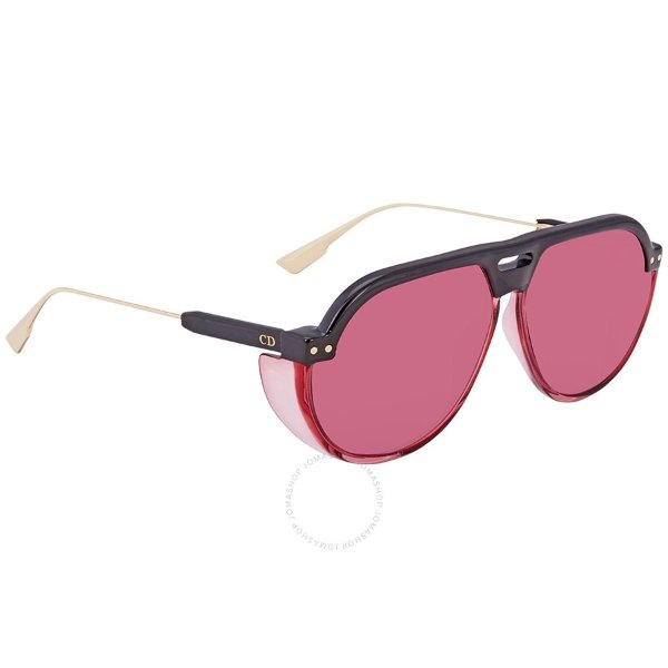 Pink Pilot Ladies SunglassesCLUB33H261