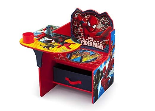 Chair Desk With Storage, Marvel Spider-Man