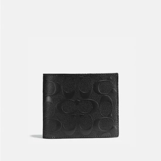 Compact Id Wallet In Signature Leather