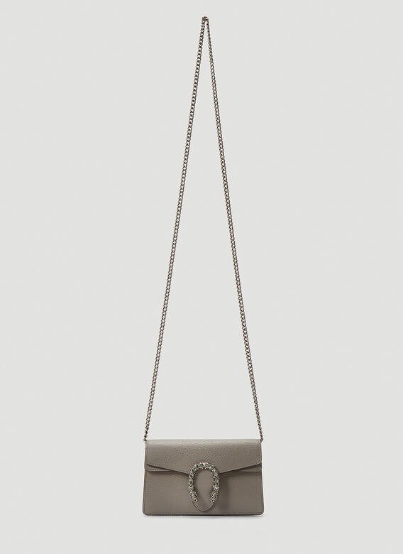 Dionysus Super Mini Bag in Grey