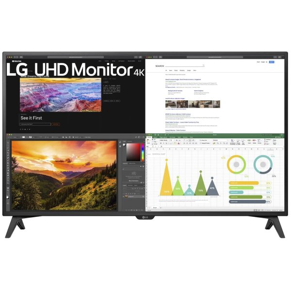 LG 43UN700T-B 43" 4K UHD IPS USB-C HDR 10 Monitor