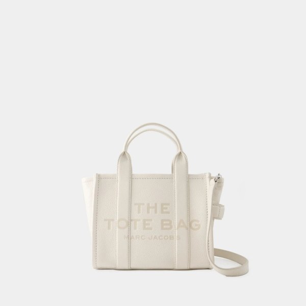 The Mini Tote - Marc Jacobs - Leather - Silver