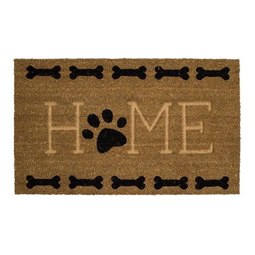 Mohawk® Home ''Home'' Paw & Bone Coir Doormat - 18'' x 30''