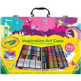 Inspiration Art Case, 140 Piece Art Set, Ages 3+ - Walmart.com