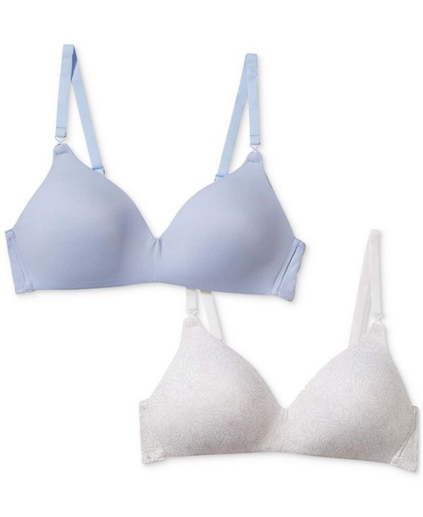 Women's Elements of Bliss Wirefree Contour Bra 2pk