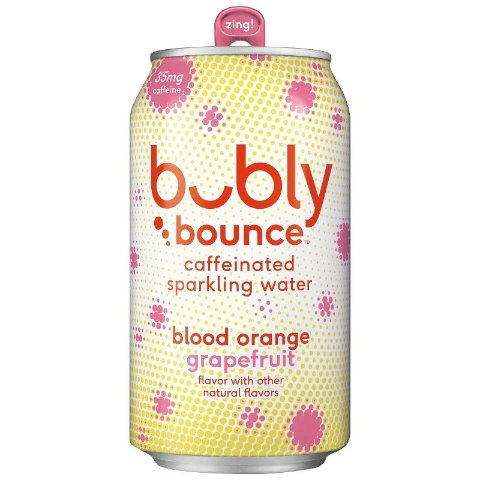 bubly Sparkling Water3 boxes $9.99bubly bounce Blood Orange Grapefruit Sparkling Water - 8pk/12 fl oz Cans