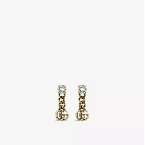 GUCCIGG Marmont crystal earrings