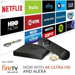 支持4K Amazon Fire TV机顶盒 第二代