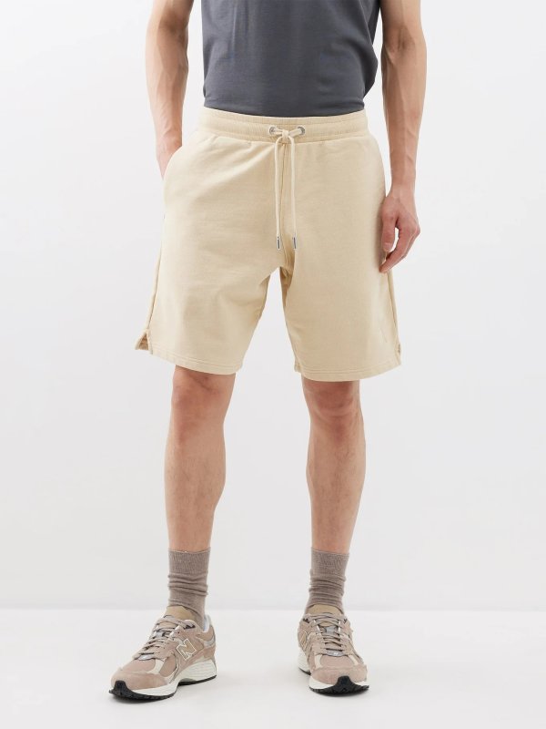de Coeur-logo organic-cotton shorts