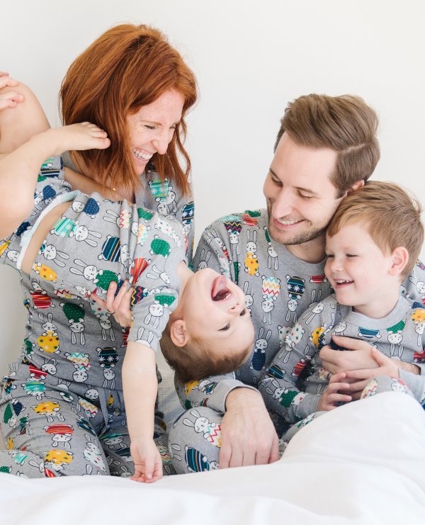Spring Celebration Matching Family Pajamas