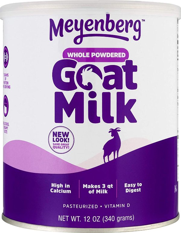 Whole Powdered Goat Milk, Vitamin D, 12 Ounce