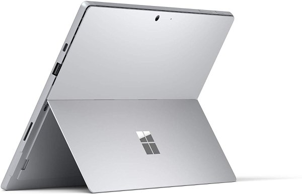 Surface Pro 7 Platinum with Black Type Cover