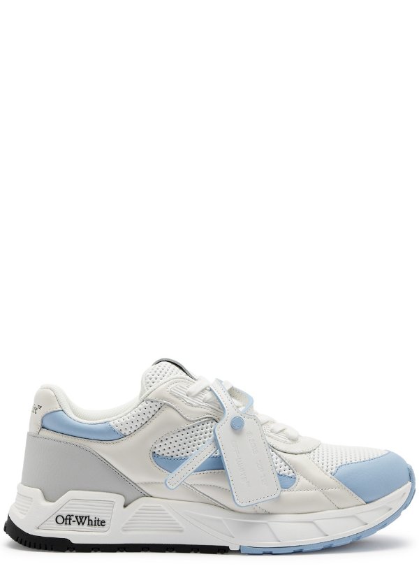 OFF-WHITE Kick Off panelled leather sneakers