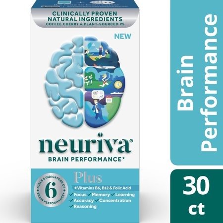 Neuriva Plus (30 Count), Brain Performance Supplement
