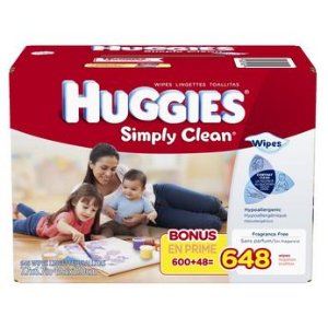 Select Huggies Baby Wipes @Amazon