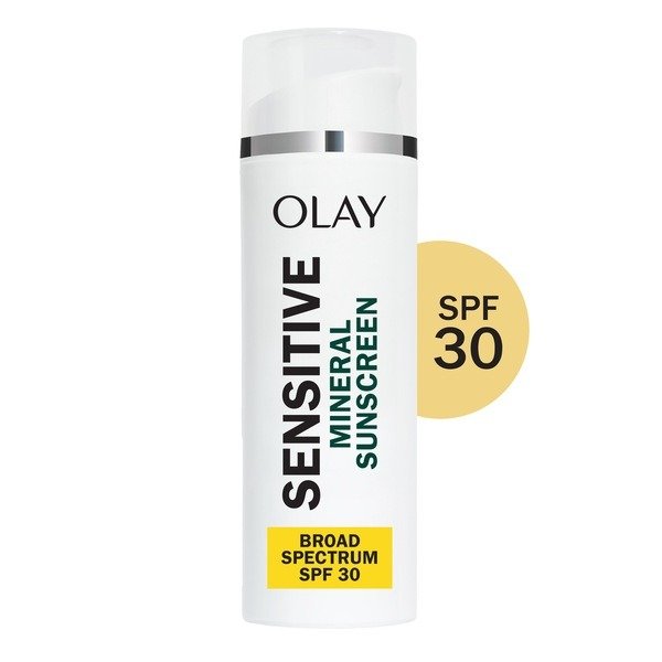 Sensitive Mineral Sunscreen, Broad Spectrum SPF 30, 1.7 oz