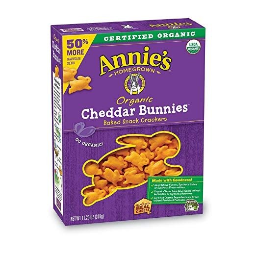 Annie's 兔仔形状有机小饼干 11.25 oz