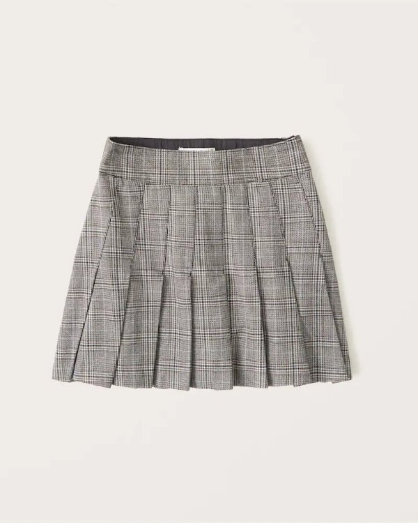 Women's Plaid Pleated Mini Skirt | Women's Clearance | Abercrombie.com