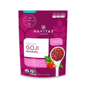 Navitas Organics Goji Berries, 8 oz. Bag
