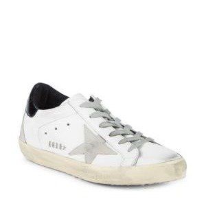 Star Leather Low-Top Sneakers