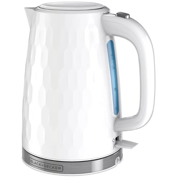 Honeycomb Collection 1.7-Liter Rapid Boil Electric Cordless Kettle