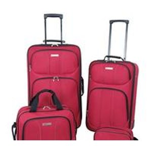 Moda 行李箱包4件套，3色可选