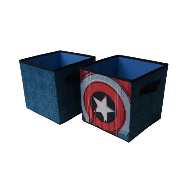 's The Avengers Soft Collapsible Storage Cubes (Set of 2)