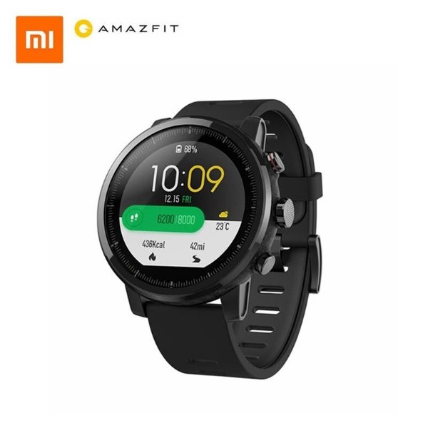Mi Amazfit Smart Watch Stratos 2 Original Chinese version Sports Smartwatch With GPS PPG Heart Rate Monitor 5ATM Waterproof