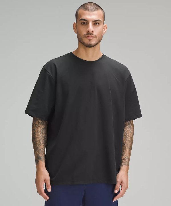 Pique Oversized-Fit T-Shirt | Men's Short Sleeve Shirts & Tee's | lululemon