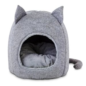 Harmony Fellow Feline Hooded Igloo Cat Bed