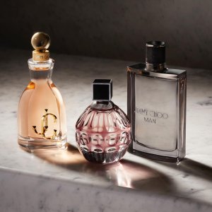 Fragrances from Jimmy Choo and Calvin Klein