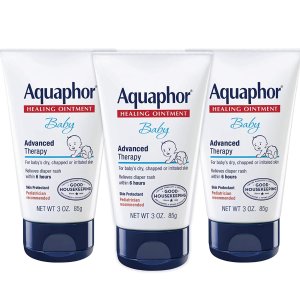 Aquaphor Baby Healing Ointment 3 oz. Tube (Pack of 3)