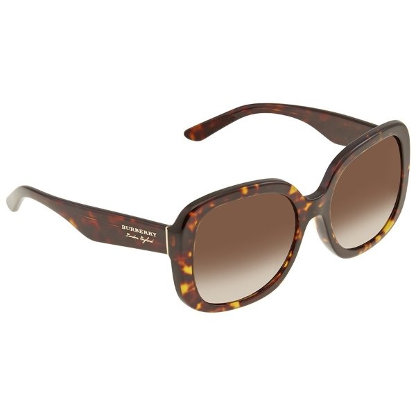 Square Brown Gradient Ladies Sunglasses BE4259F-3002T-56