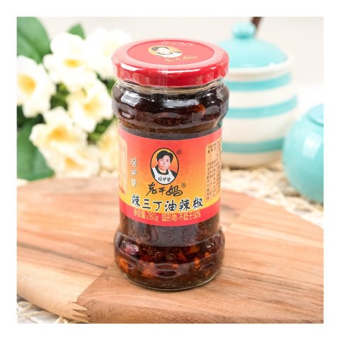 老干妈 辣三丁油辣椒 280g 