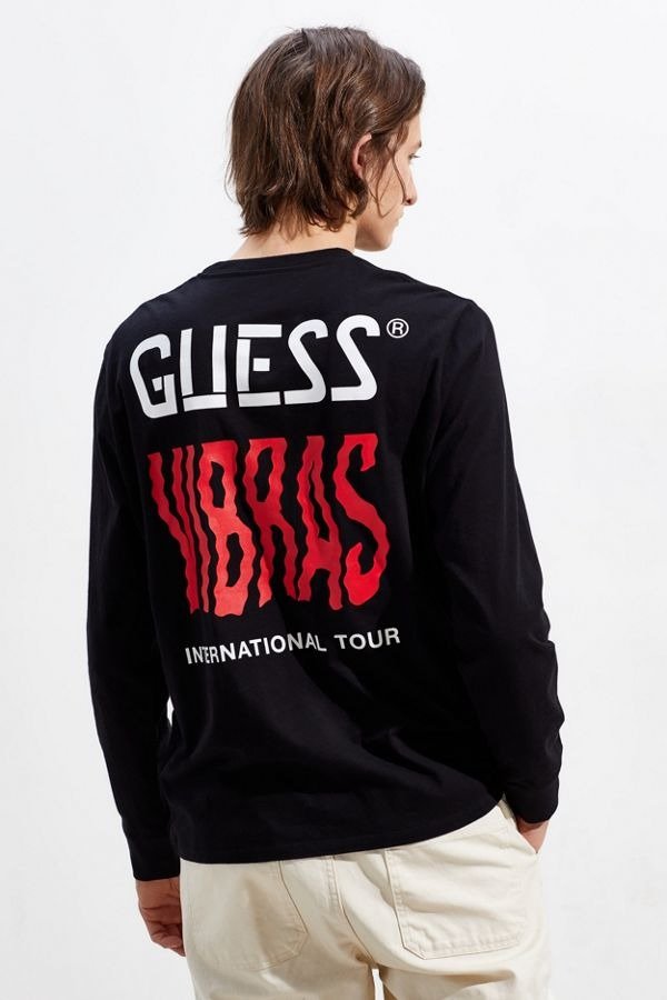 GUESS X J Balvin Vibras International Tour Long Sleeve Tee