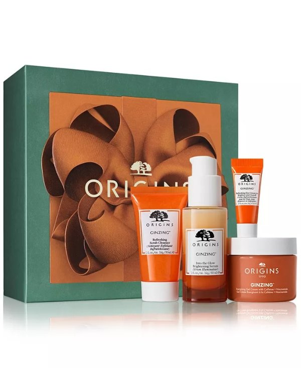 4-Pc. The Magic Of GinZing Essentials To Boost Skin Energy & Radiance Set
