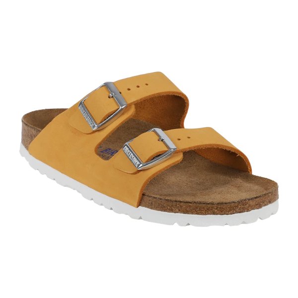 Arizona Soft Footbed Nubuck Leather Sandals
