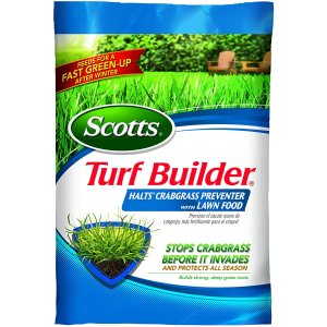 Scotts Turf Builder 防杂草草坪春季滋养肥料 40.5 lb