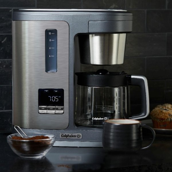 - Special Brew 10-Cup Coffee Maker - Dark Stainless Steel