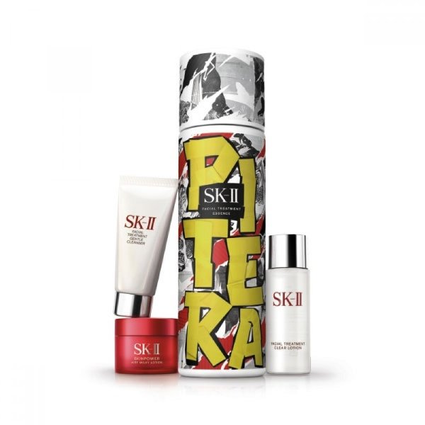 - Street Art 4pcs (Yellow) : Essence (230ml) Clear Lotion (30ml) Cleanser (20g) Milky Lotion (15g)